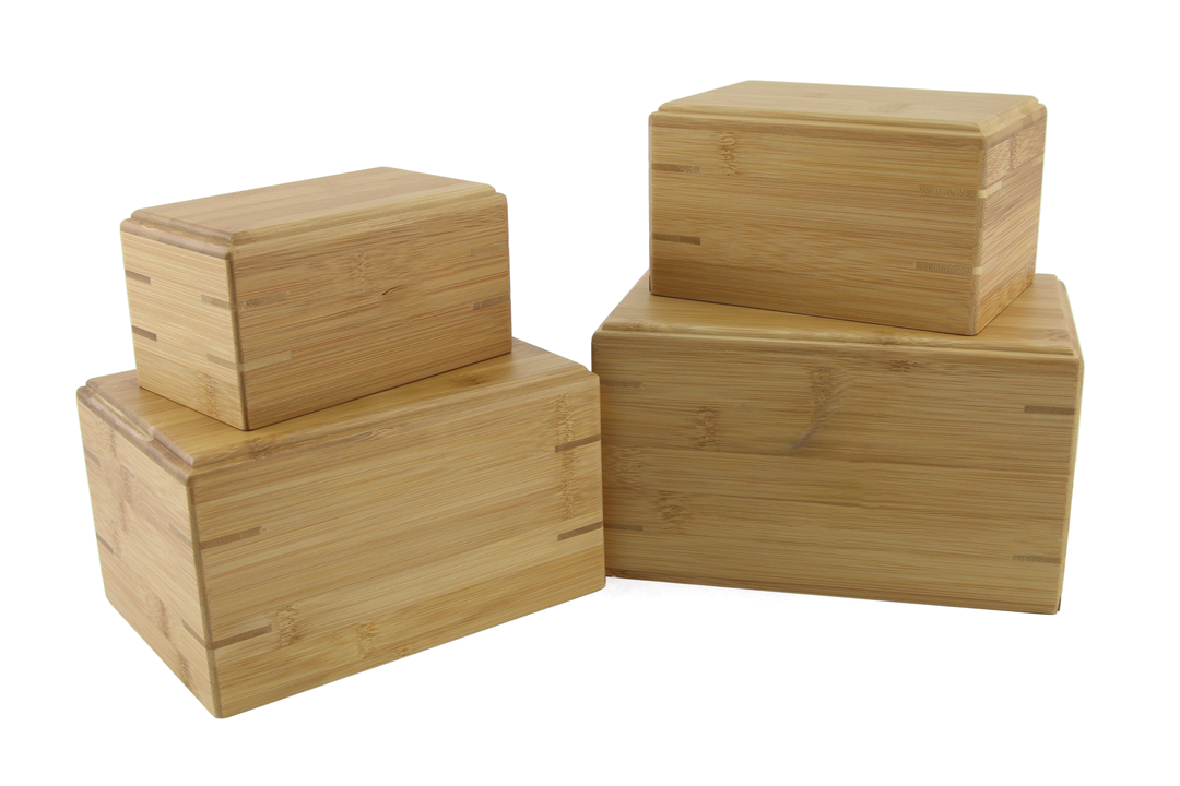 Bamboo Plain Pet Urn