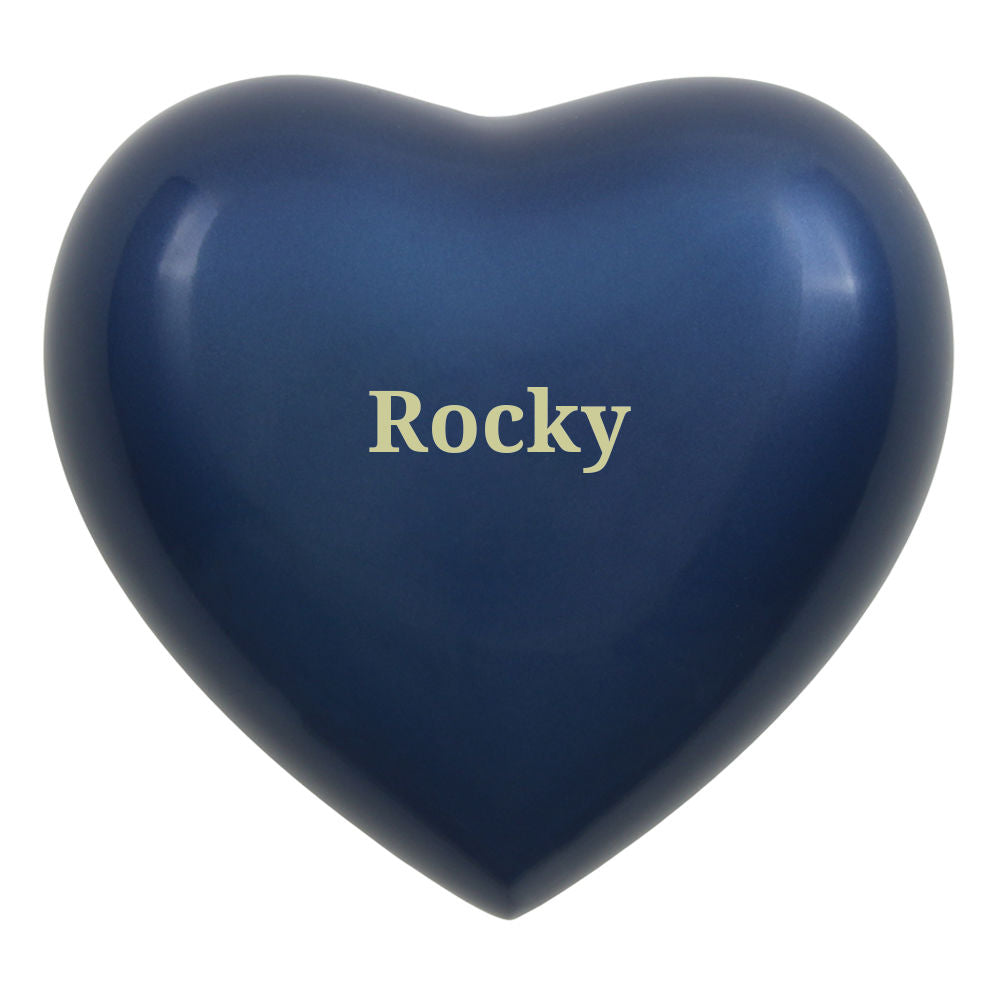Arielle Heart Urn - with personalization