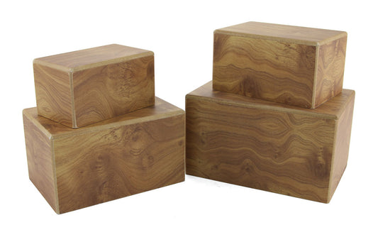 Natural MDF Plain Pet Urn