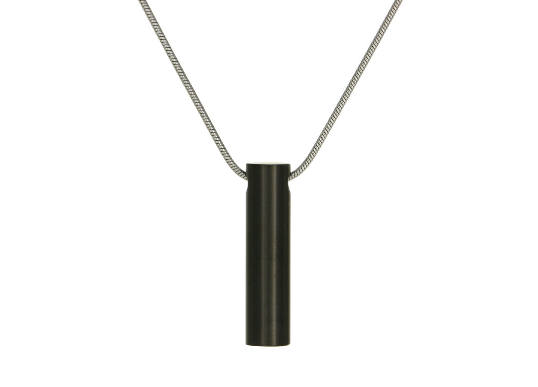 Necklace - Cylinder - Plain - With Personalization