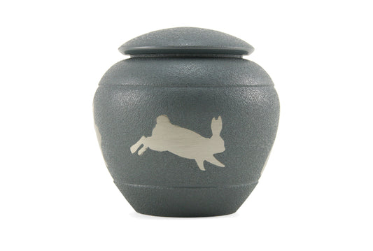 Silhouette Rabbit Pet Urn
